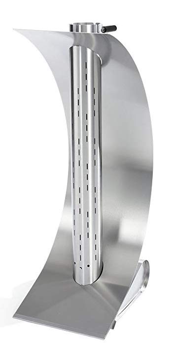 Feuersäule Edelstahl