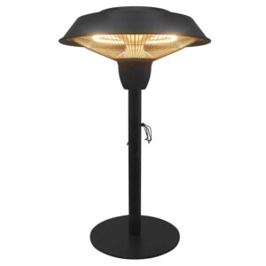 Jet-Line Elektrischer Terrassenheizer Pollux 69cm Hoch in Form einer Tischlampe