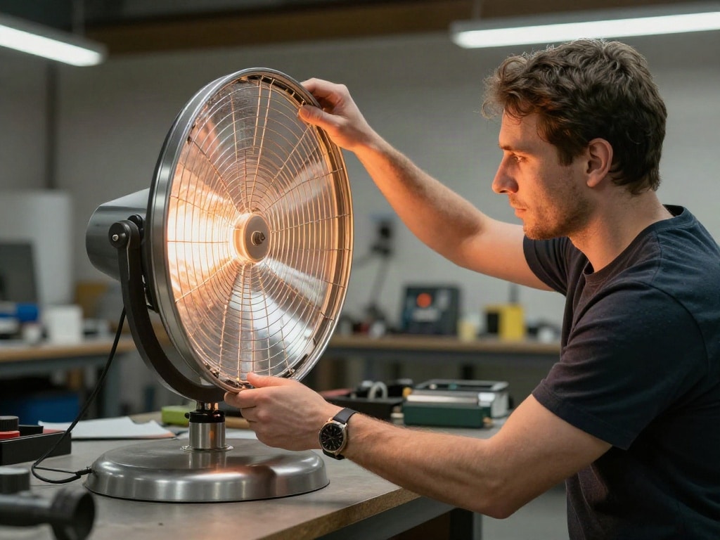 Gas Heizstrahler mit Reflektor