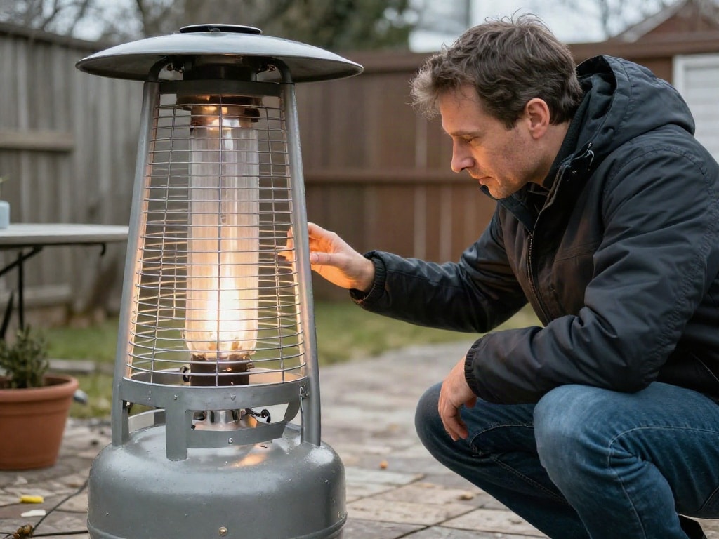 Heizpilz Flamme zu klein